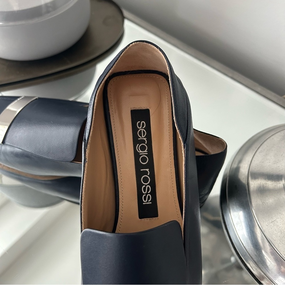 Sergio Rossi Sr1 Slipper Flats - Picture 4 of 8